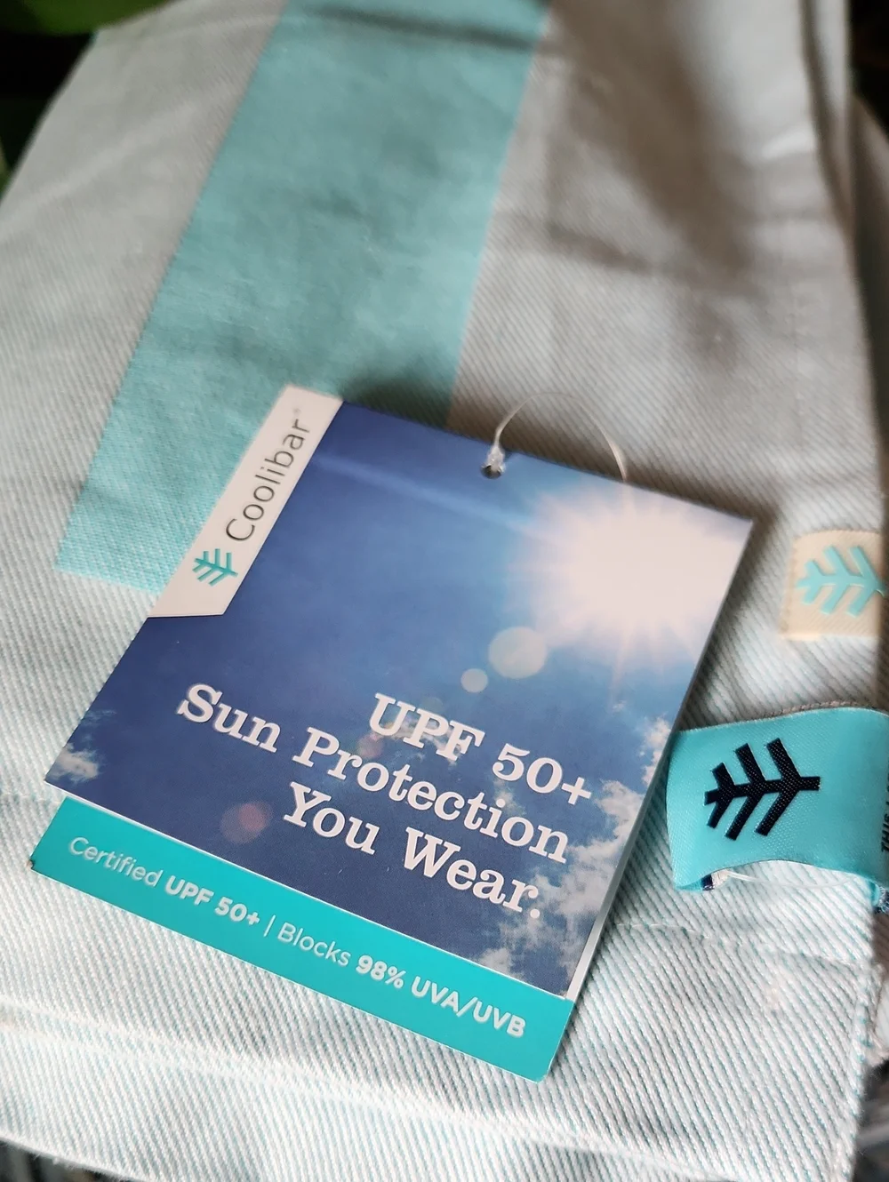 Coolibar UPF 50+ Sun Protection Sand Free Beach Towel NWT - Picture 1 of 11